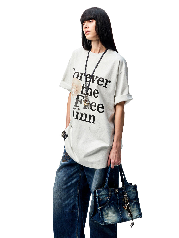 Hand - Woven Metal Love Keychain - CHINASQUAD