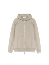 Deep Brown & Grey-Green Patchwork Sweatshirt - CHINASQUAD