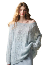 Pearl Mohair Knit Sweater - CHINASQUAD