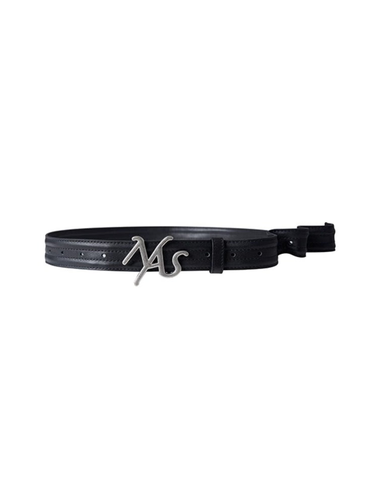 Tie-dye Denim Fashion Aluminum Wire Belt - CHINASQUAD