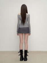 Lace-Panel Tencel T-shirt - CHINASQUAD