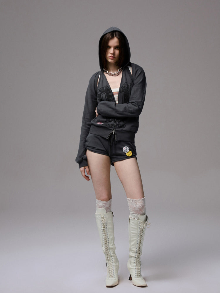 Hooded Backless Vest & Hoodie Set - CHINASQUAD