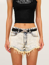 Mid-Low Waist Rivet Fringe Shorts - CHINASQUAD
