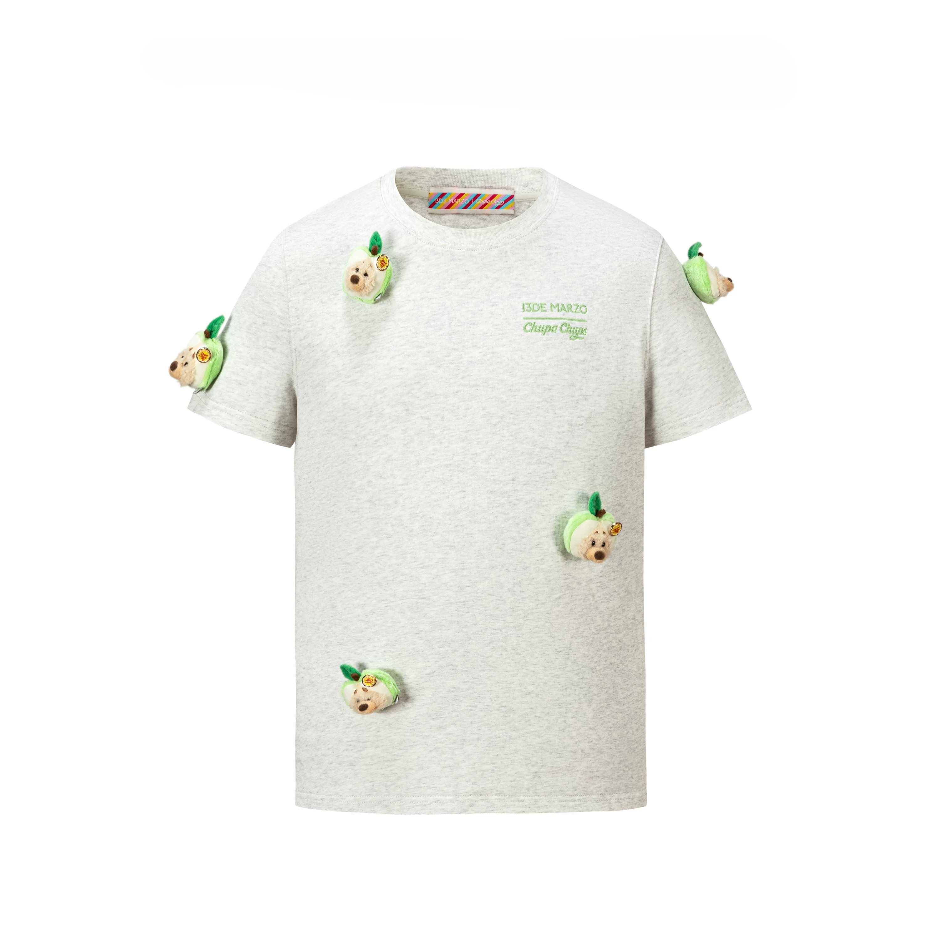 Crystal Bear Embellished T-shirt