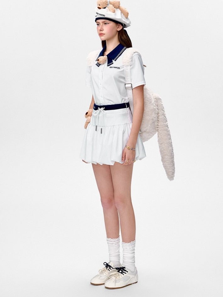 Oversized Plush Character Backpack