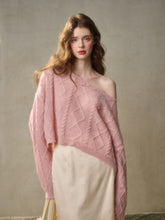 Loose French Style Short Sweater - CHINASQUAD