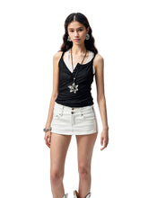 Double-layer Fake Two-piece Color-Blocking Vest - CHINASQUAD