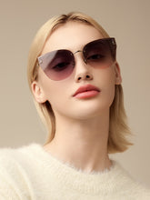 Cat-eye Frameless Sunglasses - CHINASQUAD