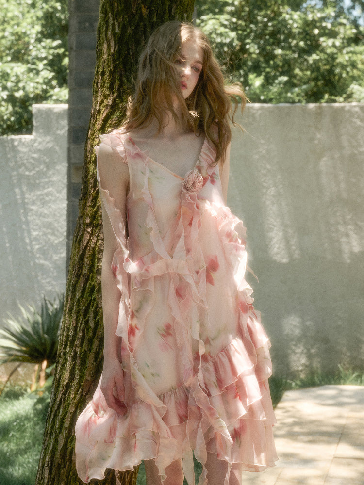 Irregular Hem Fairy Dress - CHINASQUAD