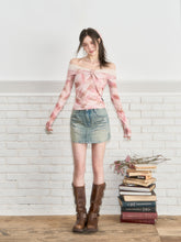 Lace Panel Long Sleeve T-shirt - CHINASQUAD