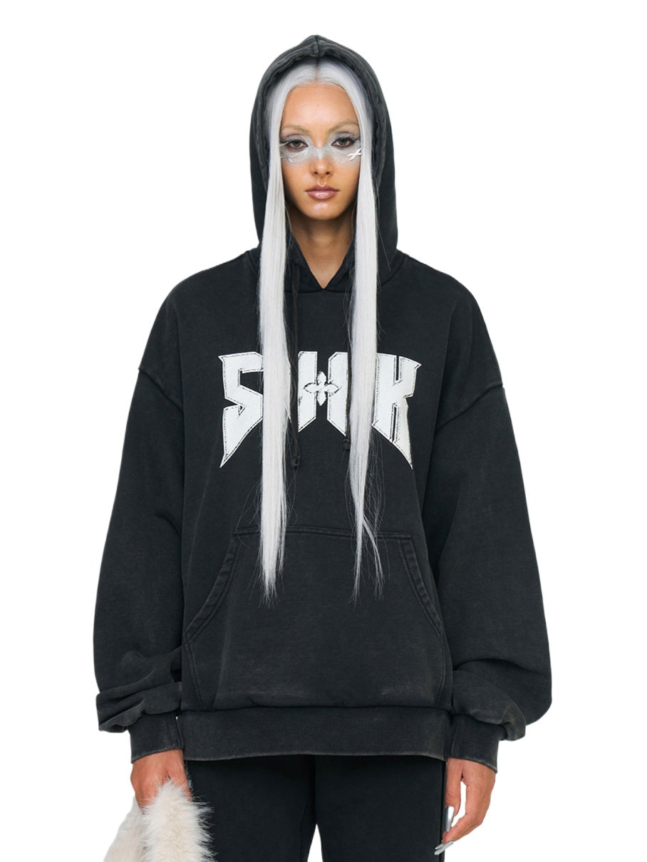 Metal Rock Oversized Hoodie - CHINASQUAD