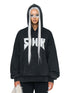 Metal Rock Oversized Hoodie - CHINASQUAD