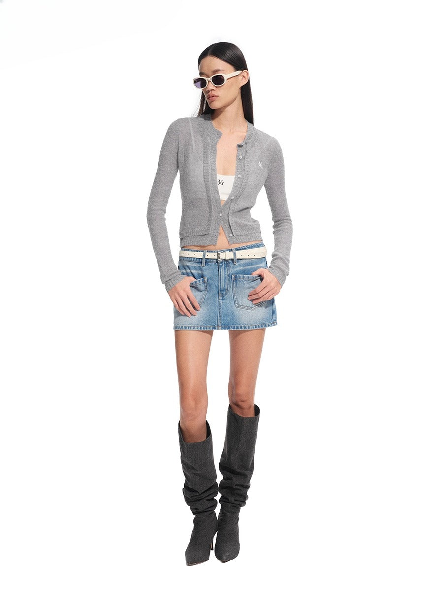 "Djembe Series" Berlin Mohair Knit Cardigan - CHINASQUAD