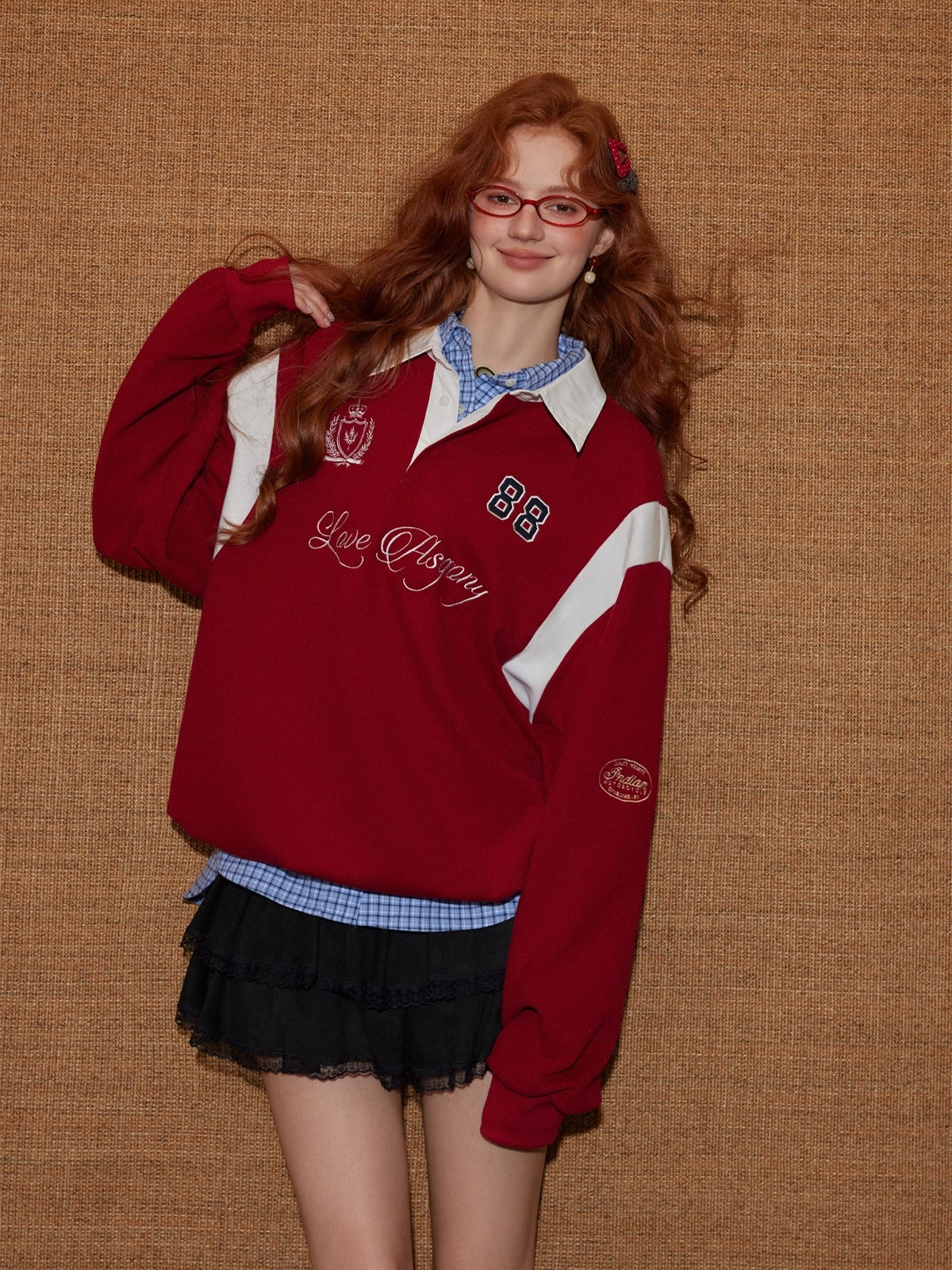 Suede Pleated Lace Puff A-Line Mini Skirt - CHINASQUAD