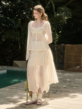 Tencel Air Fabric Shirt & Skirt Set - CHINASQUAD