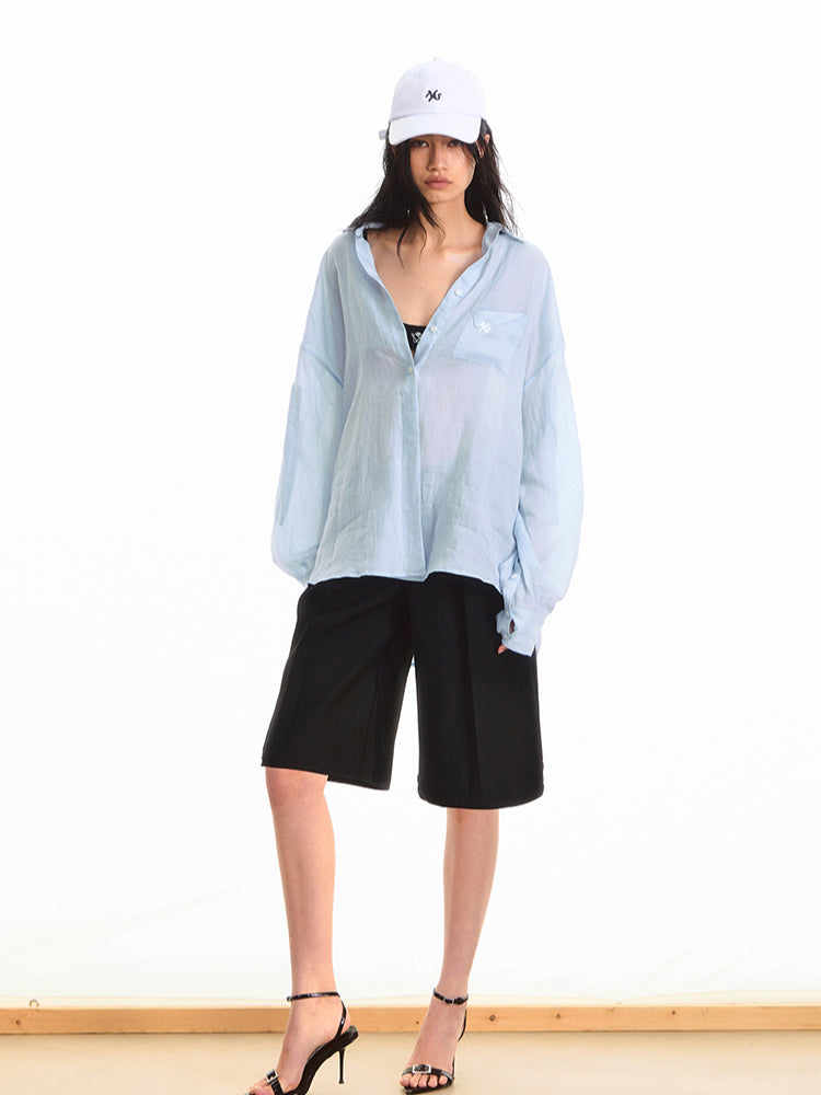 Casual Lightweight Long Sleeve Shirt - CHINASQUAD