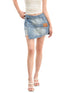 Washed Twill Misaligned Lazy Shorts - CHINASQUAD