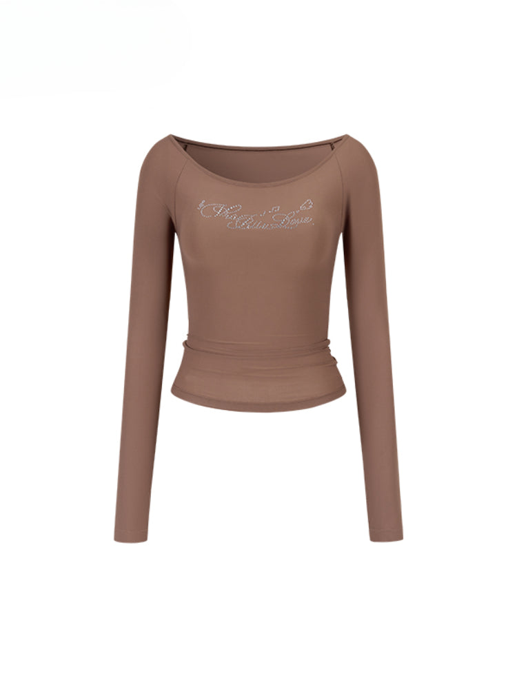One-shoulder Skin-friendly Top - CHINASQUAD