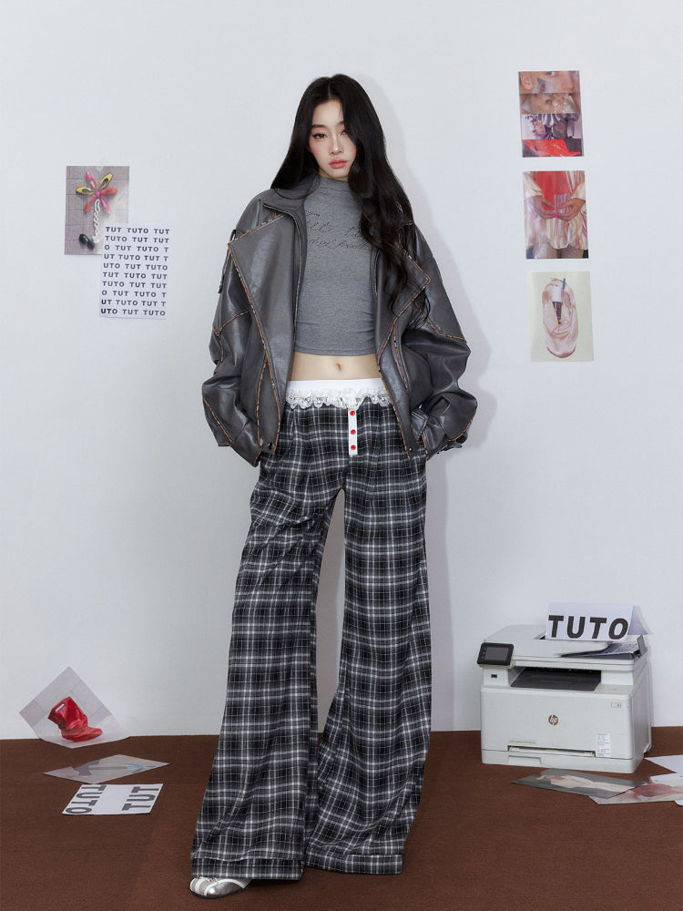 Letter Rhinestone Half-High Collar Base Shirt - CHINASQUAD