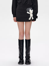 Side Slit A-Line Skirt - CHINASQUAD