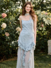 Blue Lace Fairy Dress - CHINASQUAD