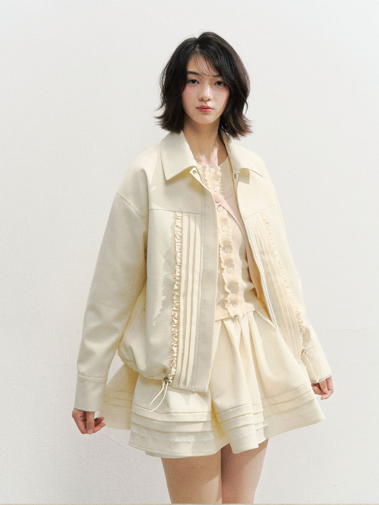 Romantic Order Wool Jackets & Skirt Set - CHINASQUAD
