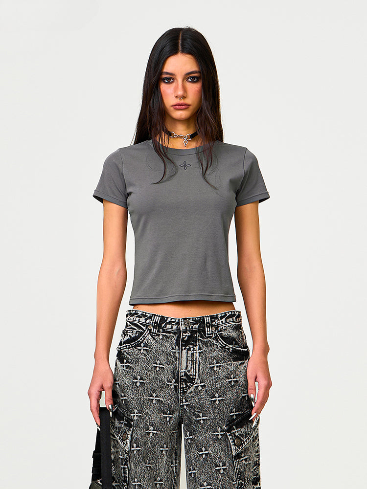 4-color Slim-Fit Cotton T-shirt - CHINASQUAD