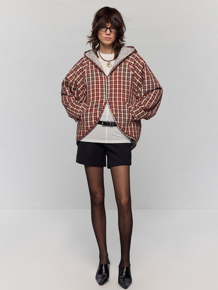 Original Plaid Wool Turtleback Jacket - CHINASQUAD