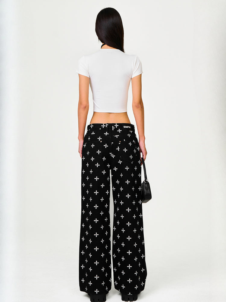 All-Over Print Tie-Dye Sports Paratrooper Pants - CHINASQUAD