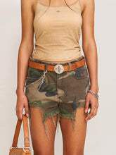Compass Wild Denim Shorts Army Green Camouflage - CHINASQUAD