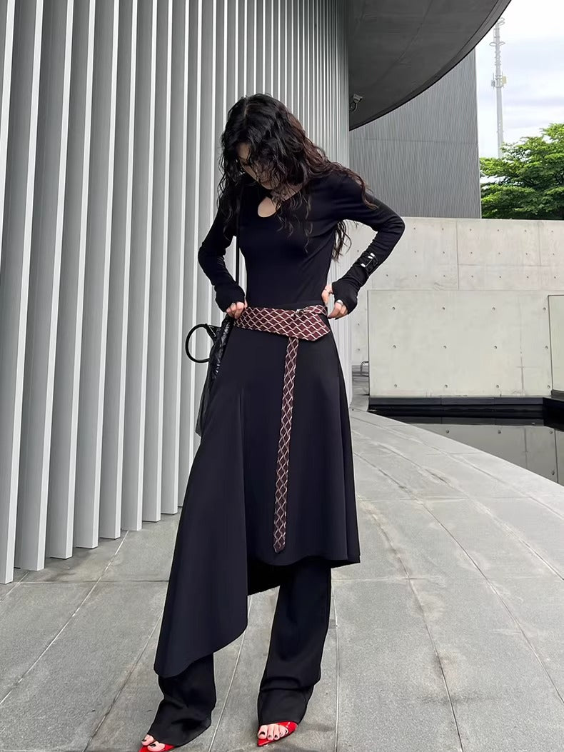 High-Stretch Slimming Micro-Flare Pants