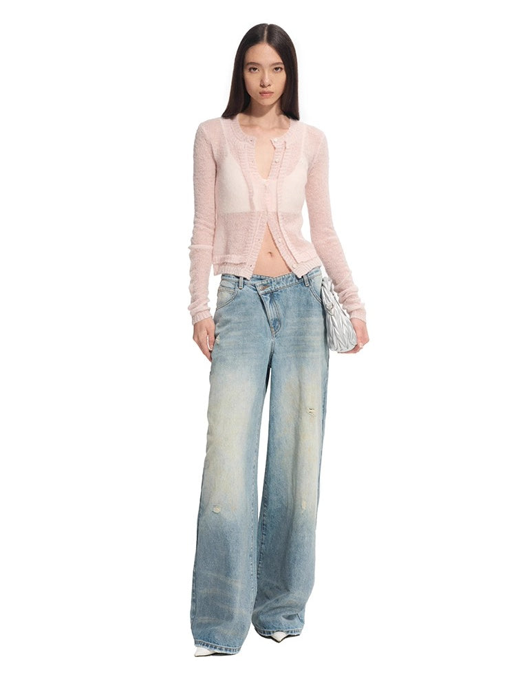 "Djembe Series" Berlin Mohair Knit Cardigan - CHINASQUAD