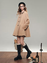High-Wool Content Brown Coat - CHINASQUAD