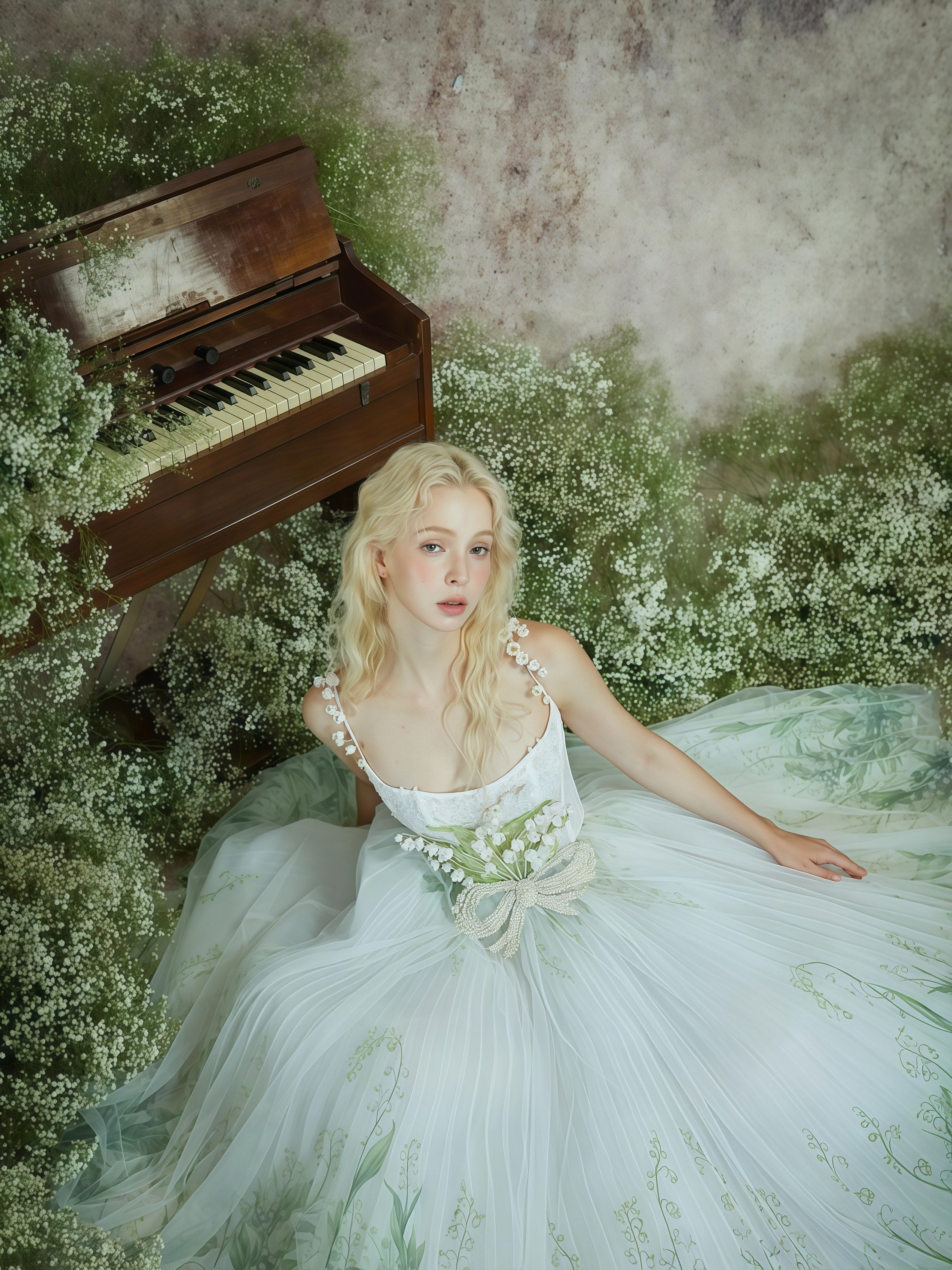 Lucky Lily Embellished Tulle Ball Gown