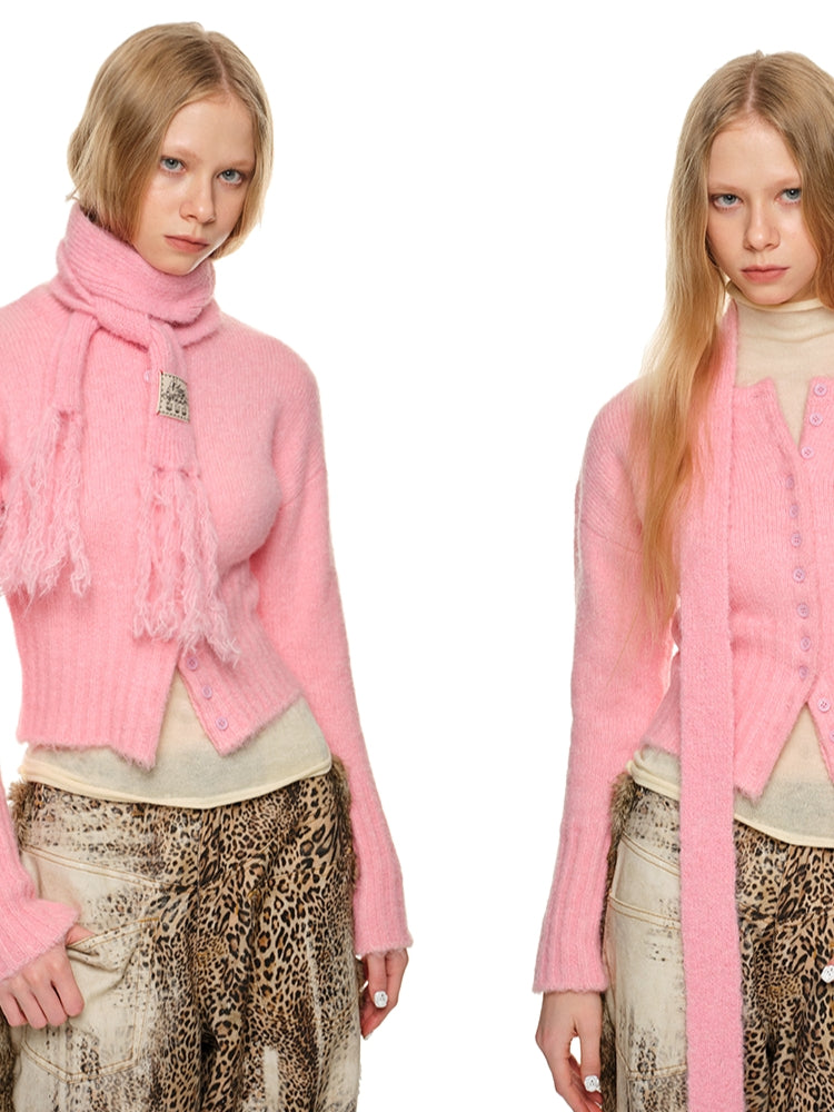 Ribbed Knit Cardigan - CHINASQUAD