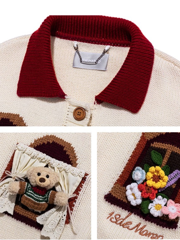 Scenic Window Knit Cardigan