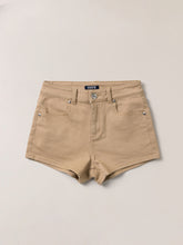 Compass Dancer Denim Flat Shorts Sand - CHINASQUAD