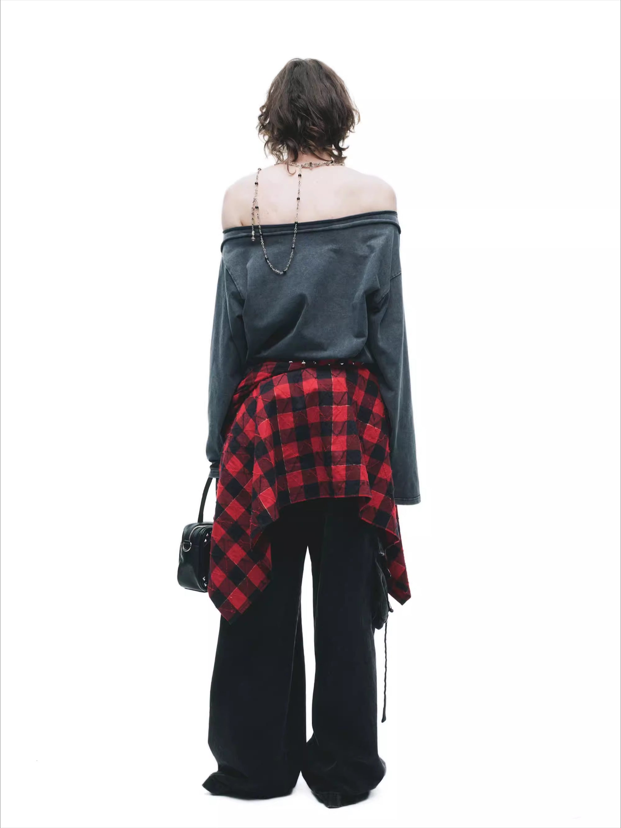 Salt-Washed Grunge Graphic T-Shirt