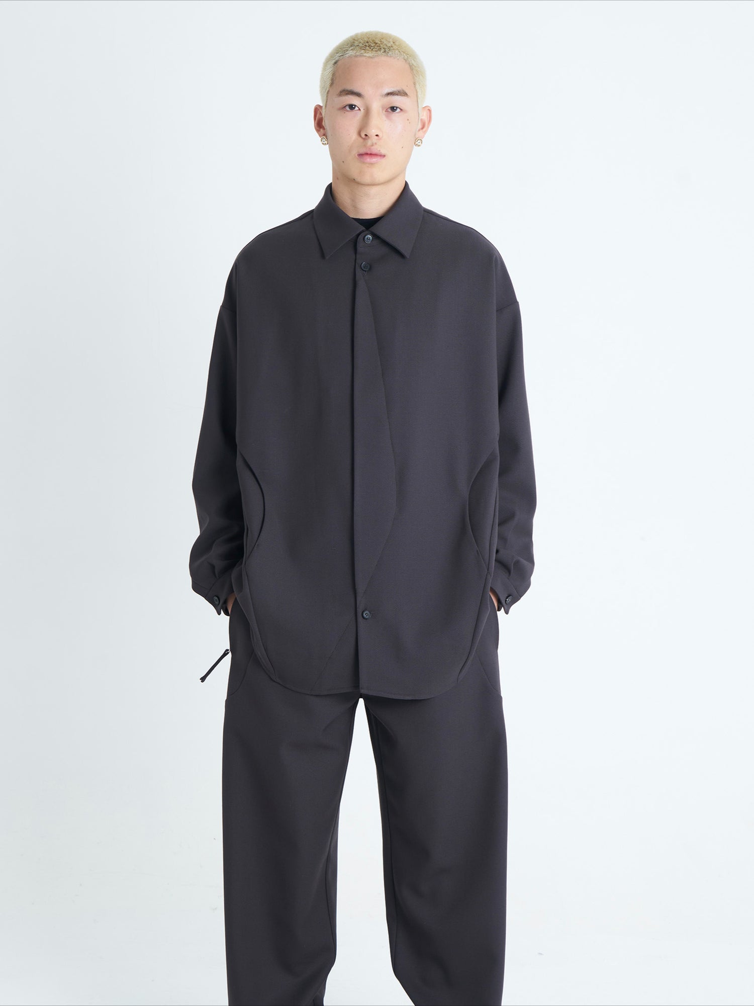 Athletic Element Wool-Blend Trousers - CHINASQUAD