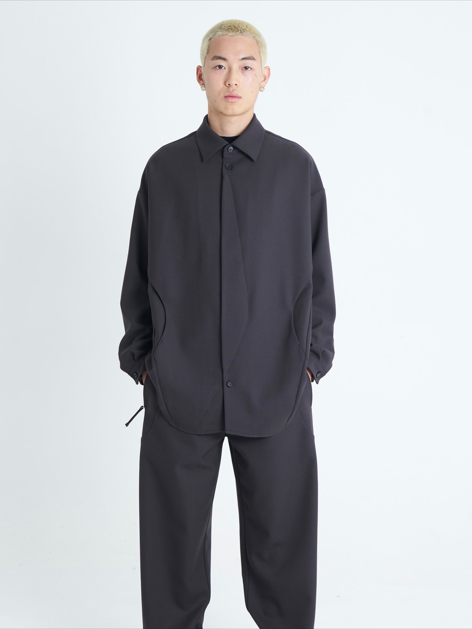 Athletic Element Wool-Blend Trousers - CHINASQUAD