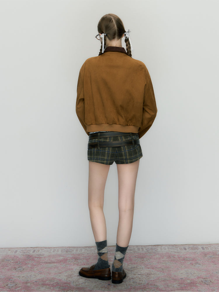 Zipper Heavy Duty Studded Chic Jacket - CHINASQUAD