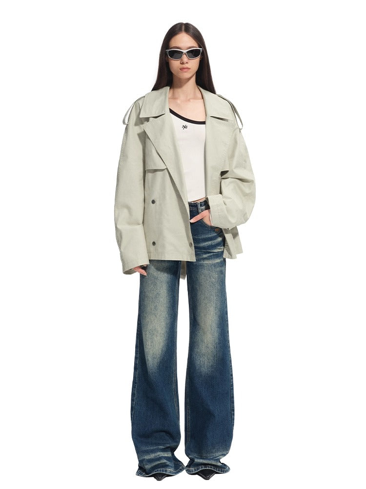 Irregular Crewneck Knitted T-Shirt - CHINASQUAD