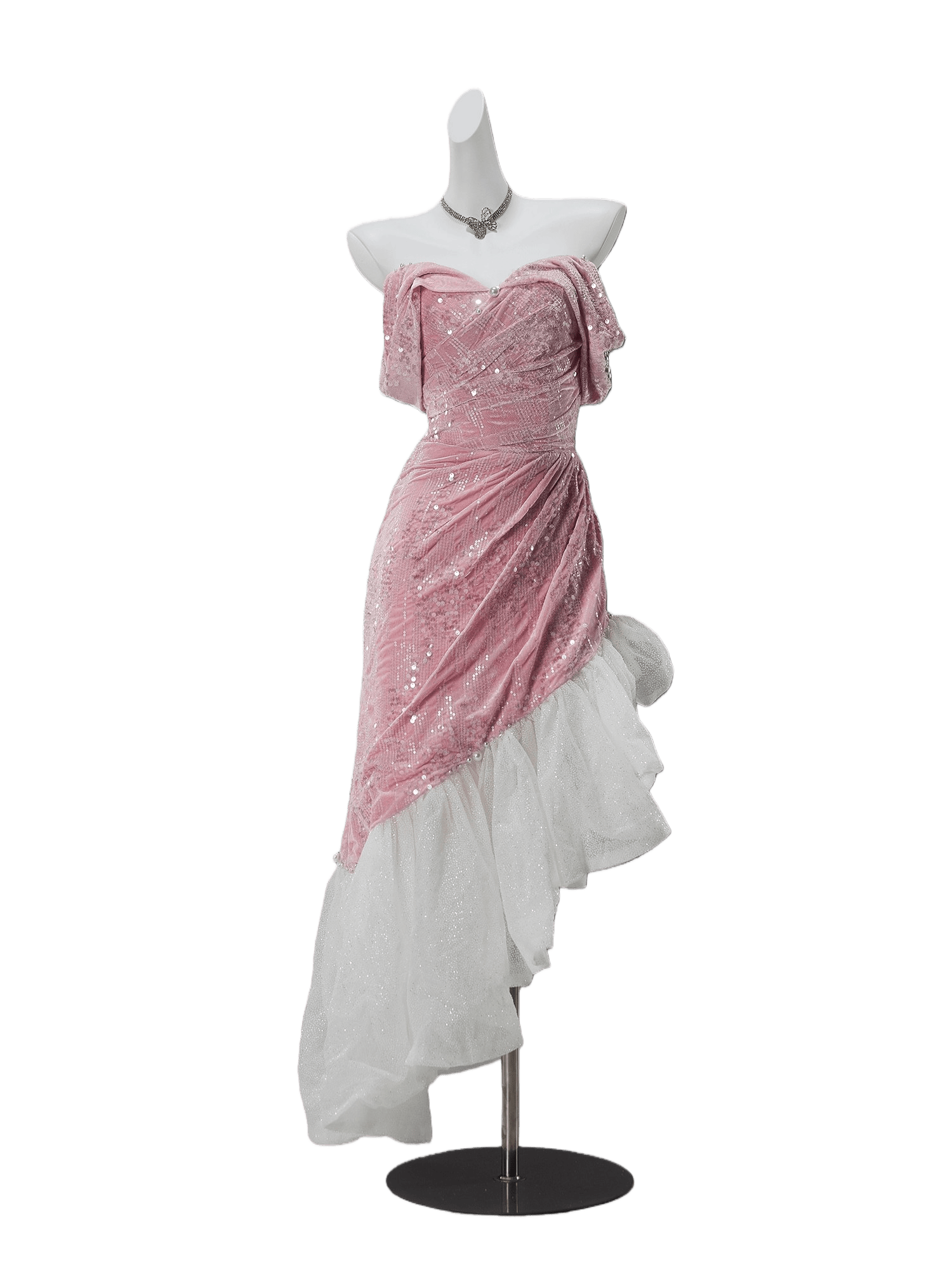 Barbie Noir Rosé Couture Dress