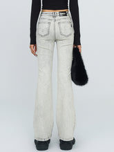 Mirage Elastic Flare Jeans - CHINASQUAD