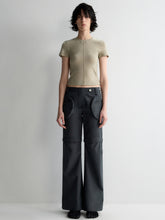 Two-in-One Removable Flared Casual Pants - CHINASQUAD