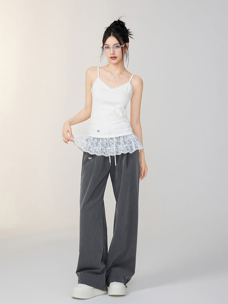 Lace-Trimmed Pure Desire Camisole - CHINASQUAD