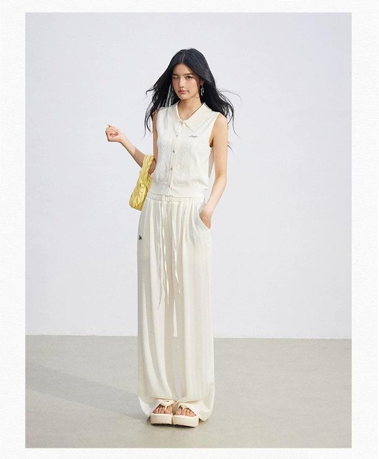 Cooling Touch Wide-Leg Lounge Pants