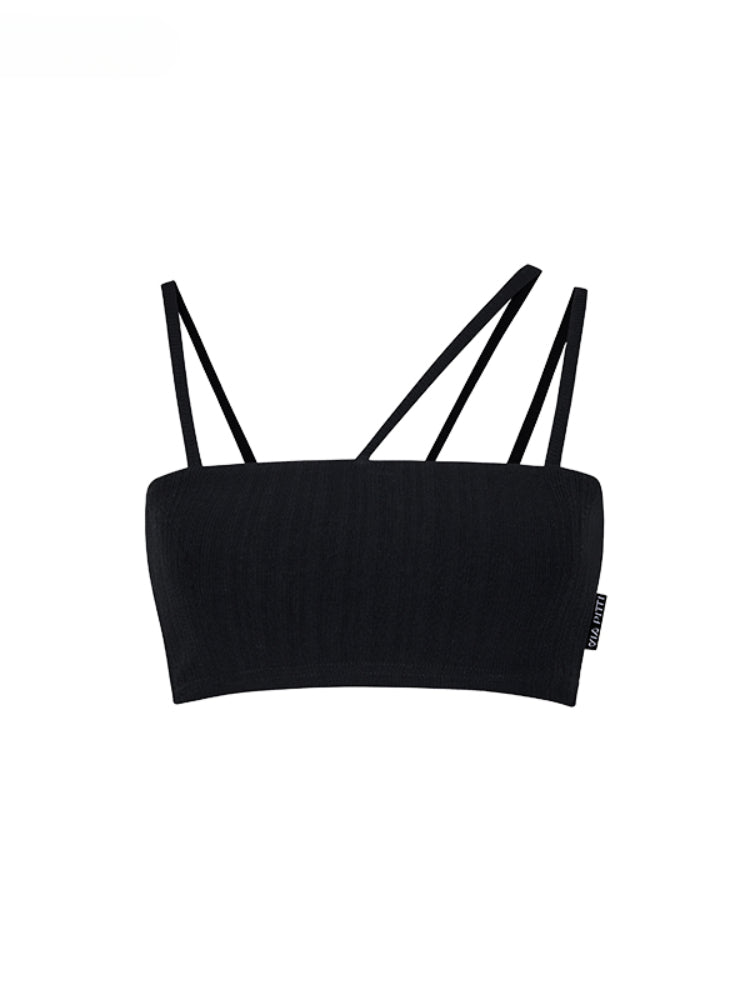 Colorful Striped Woolen Acetate T-shirt - CHINASQUAD