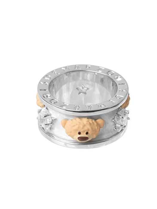 Bear Halo Statement Ring