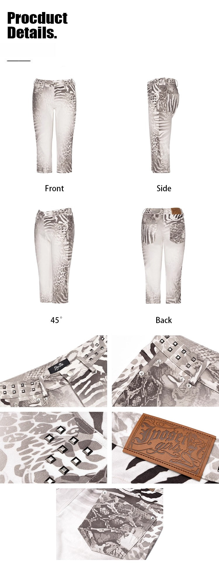 Low-Rise Slim Leopard-Print Shorts